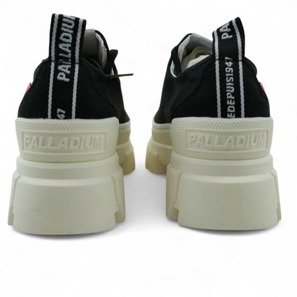 Palladium Revolt Lo Tx Platform Shoes Womens 7.5 Black Chunky Fashion Sneakers - Picture 6 of 11